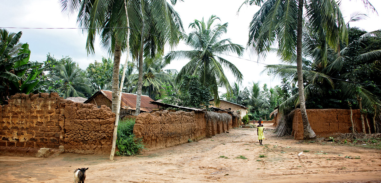 Village rural au Togo