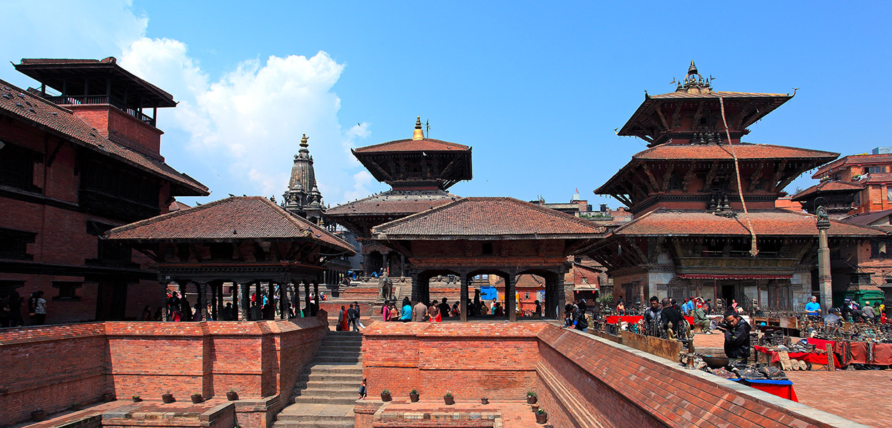 Quartier de Patan à Katmandou