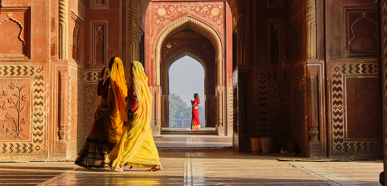 Palais d'Agra au Rajasthan en Inde