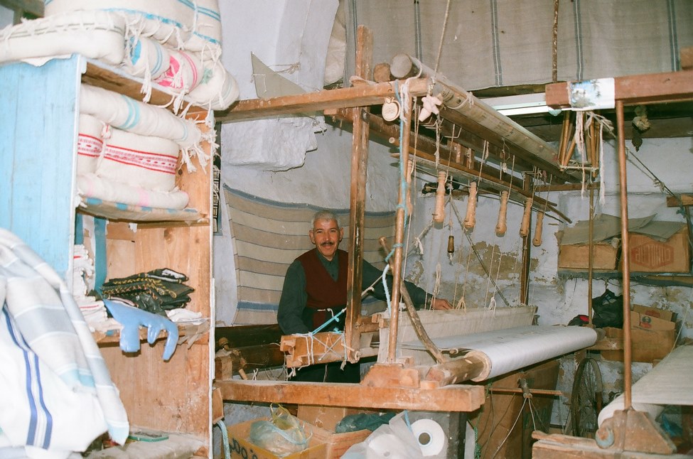 Tunisie tissage de tapis