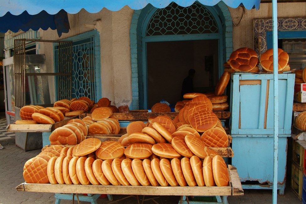 Tunisie boulangerie pain