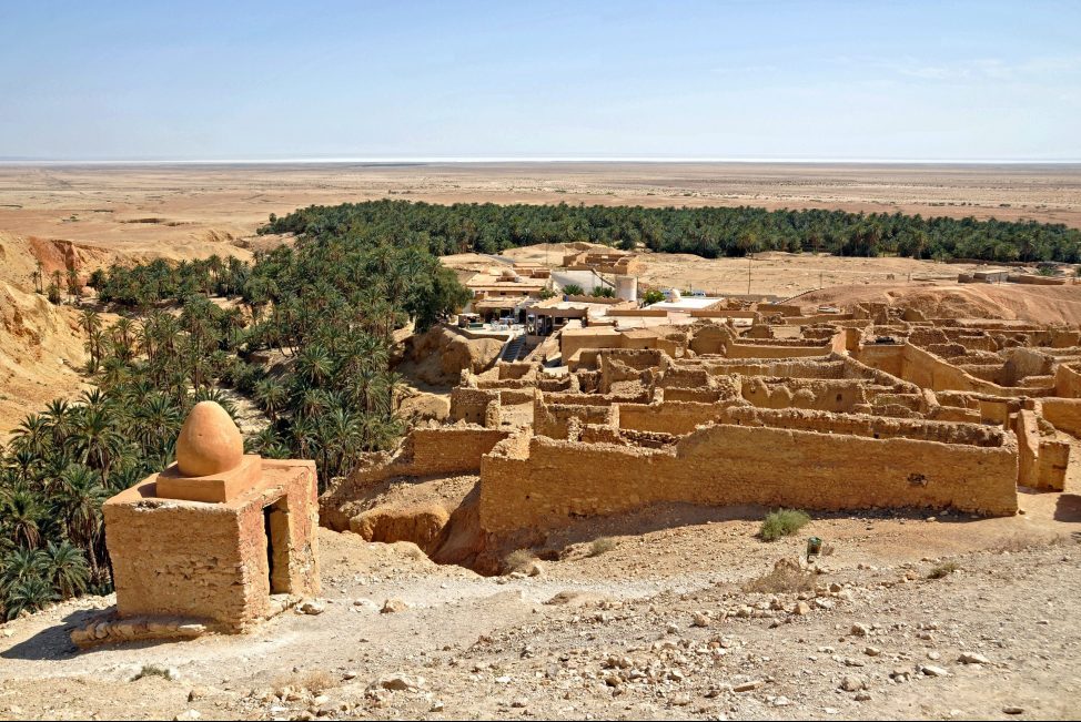 oasis Chebika Tozeur Tunisie
